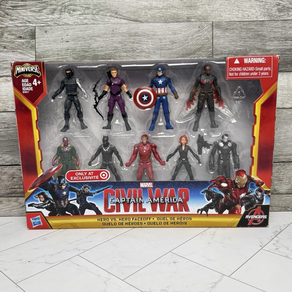 Marvel Captain America Civil War Hero Vs Hero Faceoff Miniverse Set Target Excl